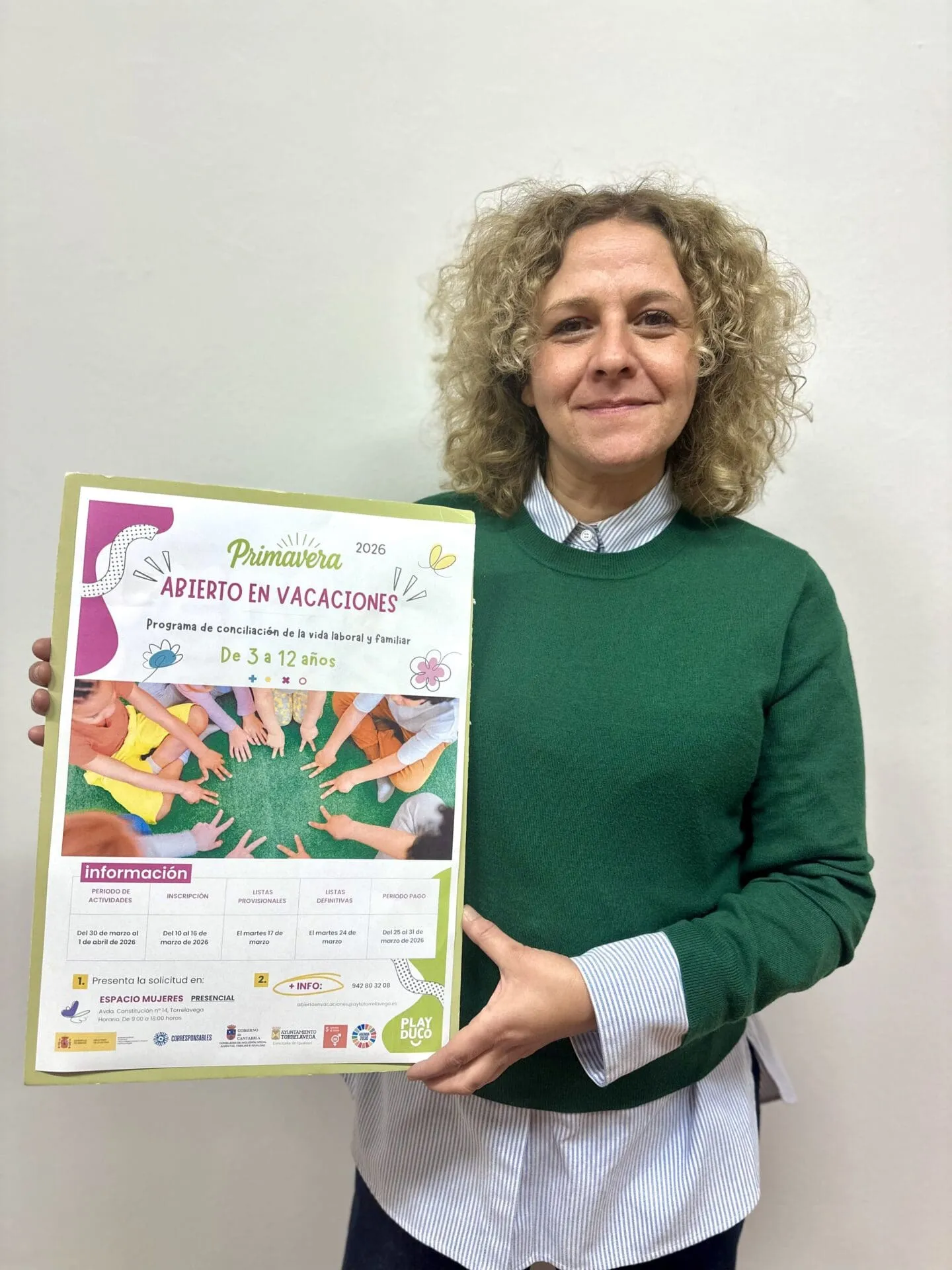 Este martes se abre el plazo de inscripción en el programa de conciliación “Abierto en Vacaciones Primavera 2026”