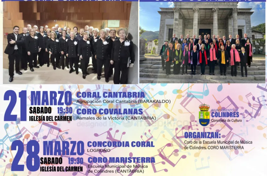  Arranca la VII Muestra Coral Colindres 2026