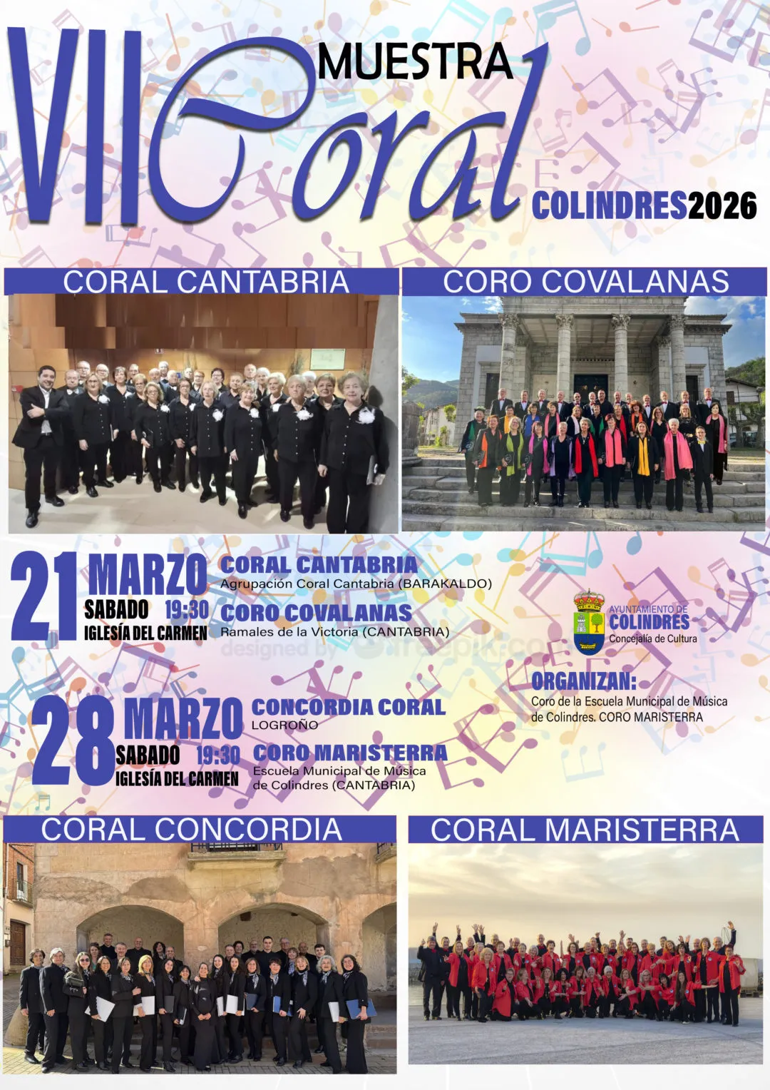 Arranca la VII Muestra Coral Colindres 2026