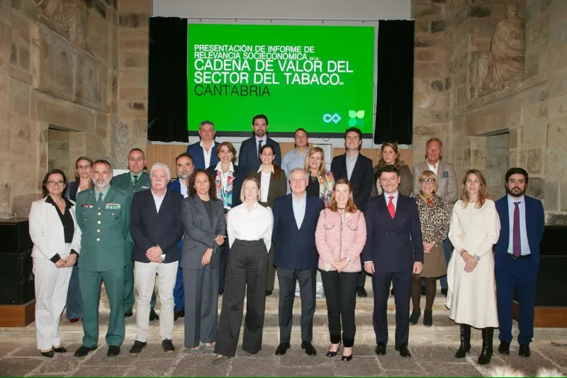 Arasti destaca el peso de la industria tabaquera en Cantabria por su capacidad productiva y su contribución al empleo de calidad y al crecimiento económico