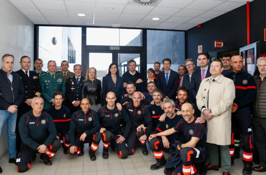 La consejera de Presidencia y Seguridad ensalza la labor de los bomberos en la celebración de su patrón en Santander