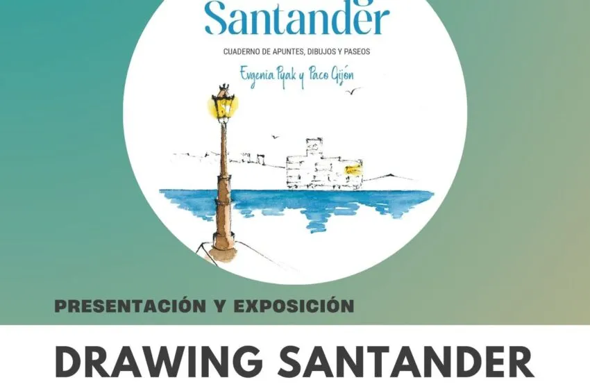  Santander se dibuja a sí misma: Librería Gil acoge la presentación del libro *Drawing Santander* y una exposición inédita de sus ilustraciones