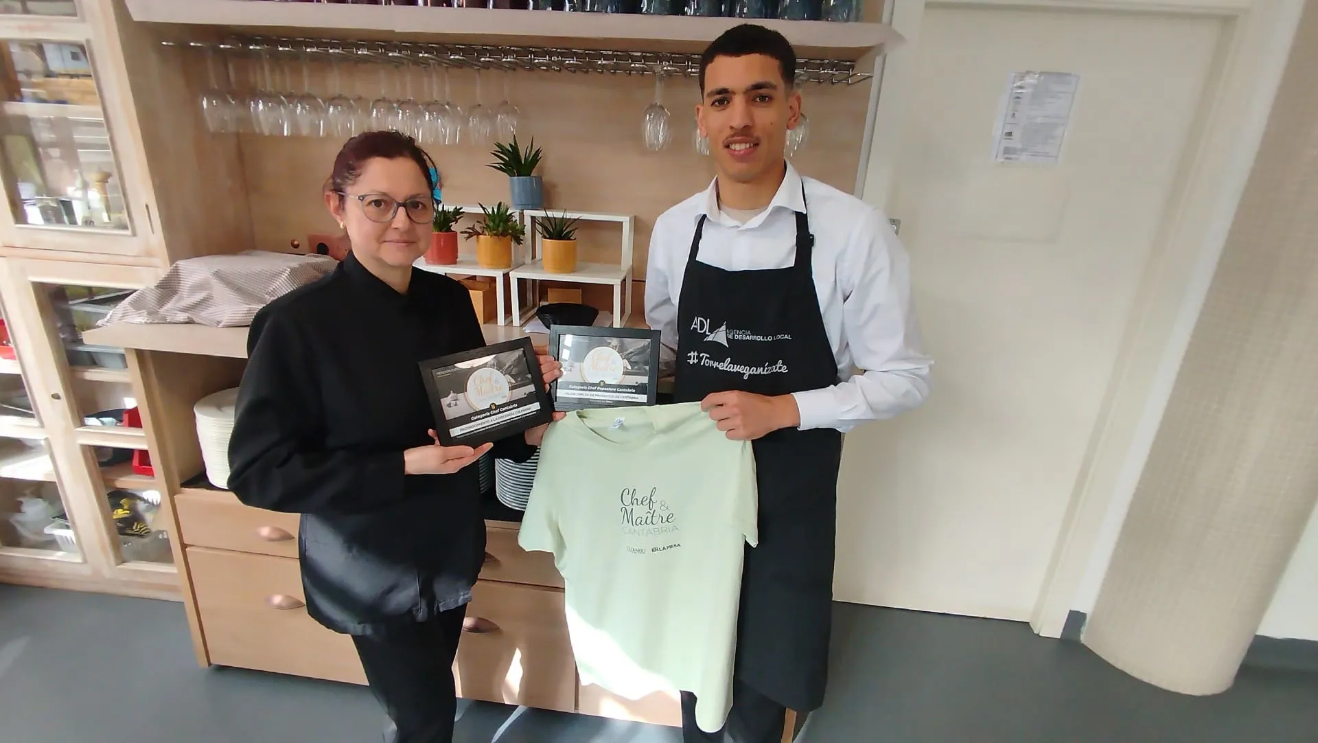 Un alumno de Cocina de la Agencia de Desarrollo Local premiado en el concurso “Chef y Maitre Cantabria”  