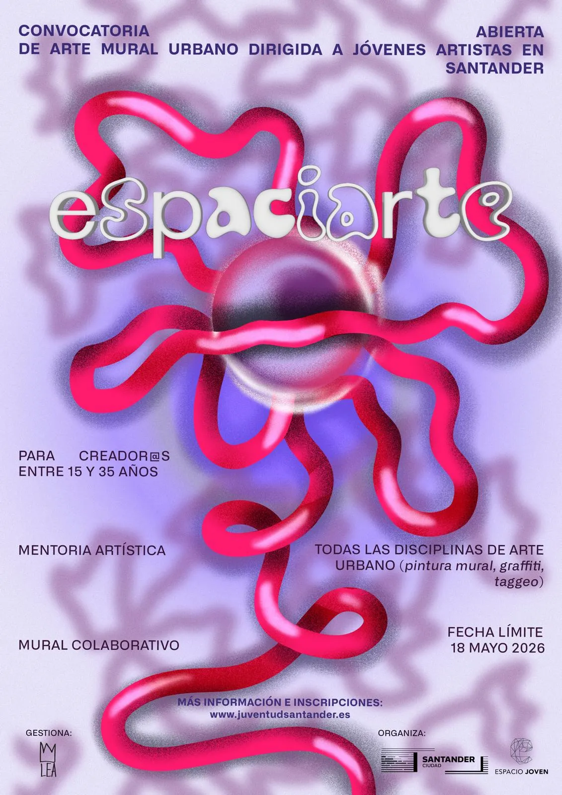 El Ayuntamiento impulsa ‘ESPACIARTE’, de arte mural urbano para jóvenes artistas