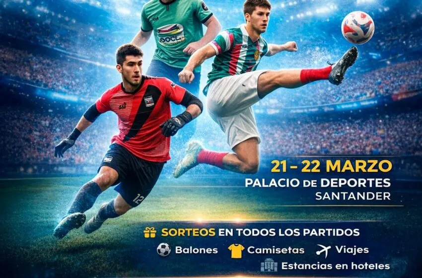  Santander acoge este fin de semana el Campeonato de Selecciones Autonómicas de Socca Spain