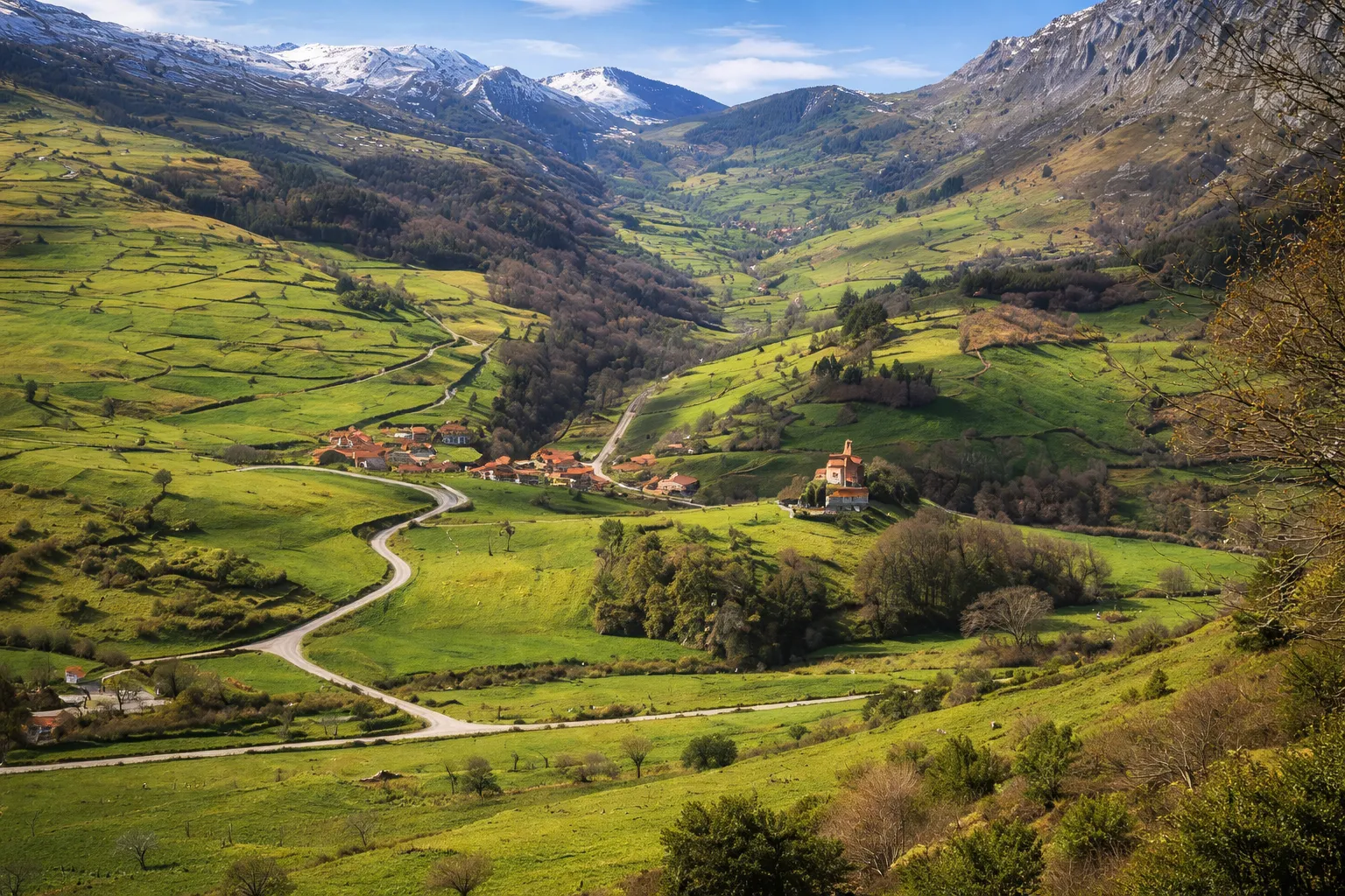 El pequeño pueblo de Cantabria donde viven menos de 20 personas… y guarda una historia sorprendente