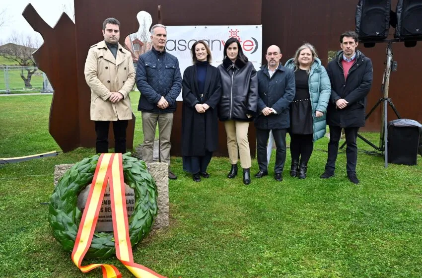  La alcaldesa preside el acto de homenaje a las víctimas del terrorismo