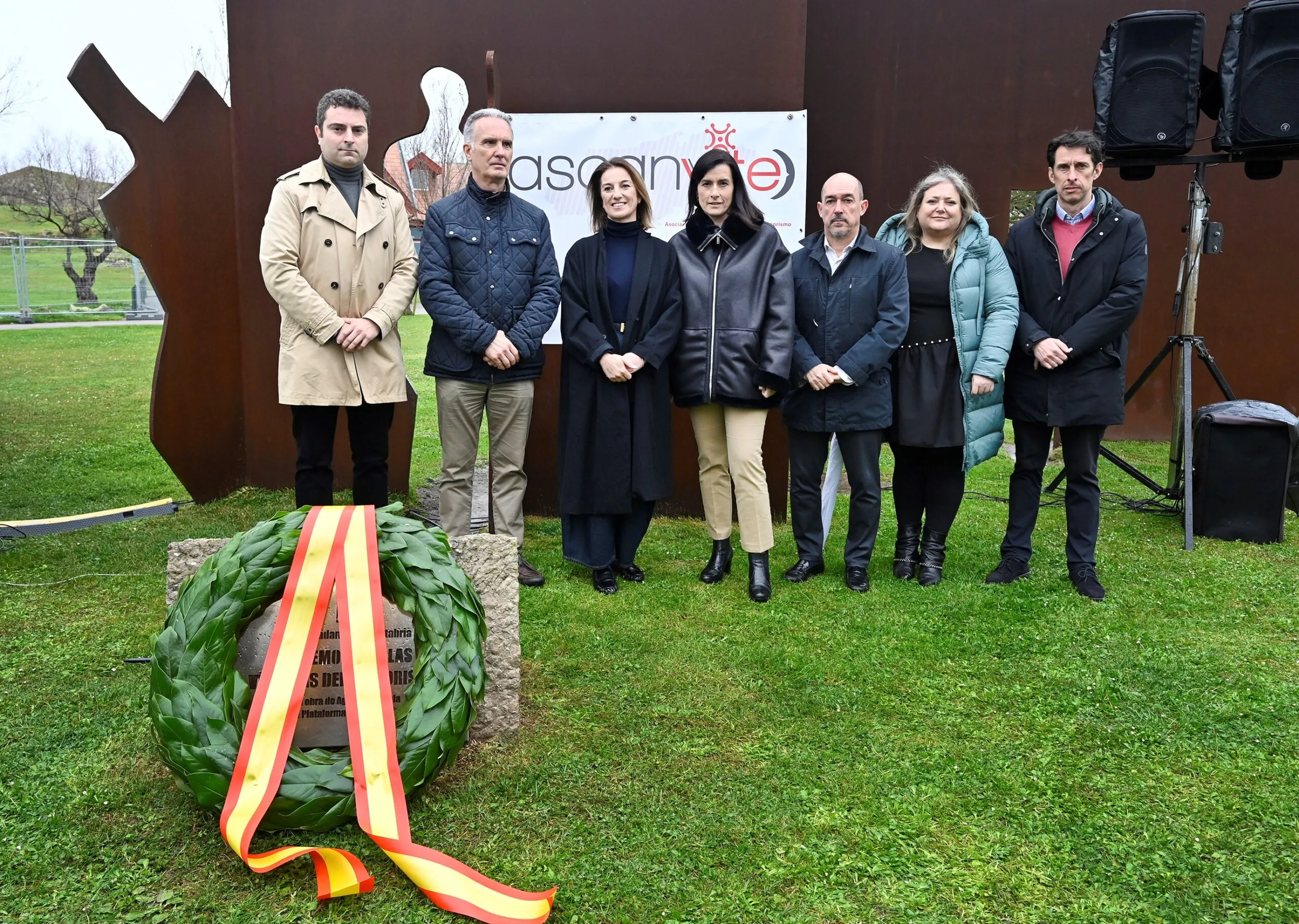 La alcaldesa preside el acto de homenaje a las víctimas del terrorismo