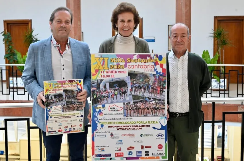  Las calles de Santander acogerán la XI Milla Urbana el sábado 11