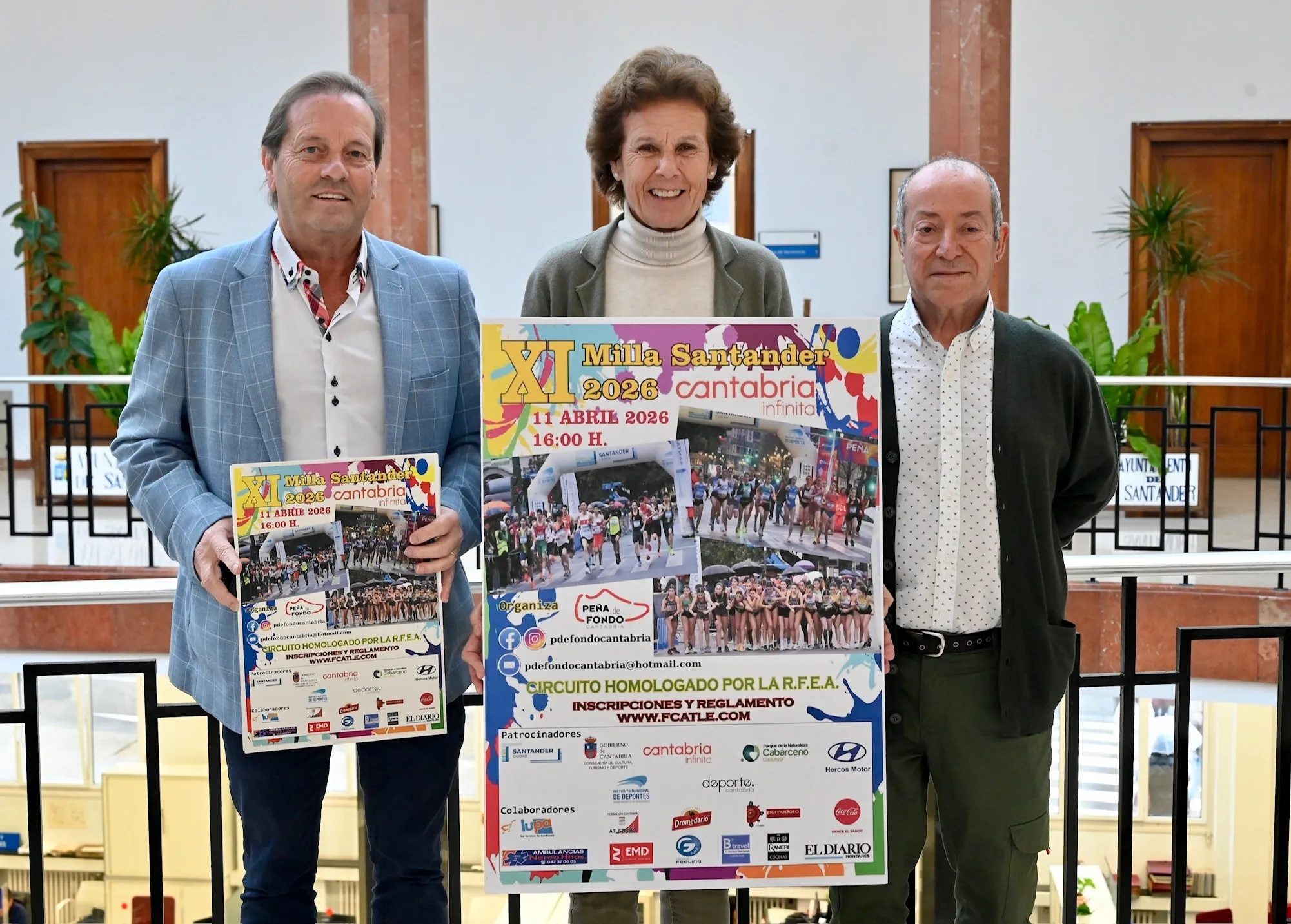 Las calles de Santander acogerán la XI Milla Urbana el sábado 11