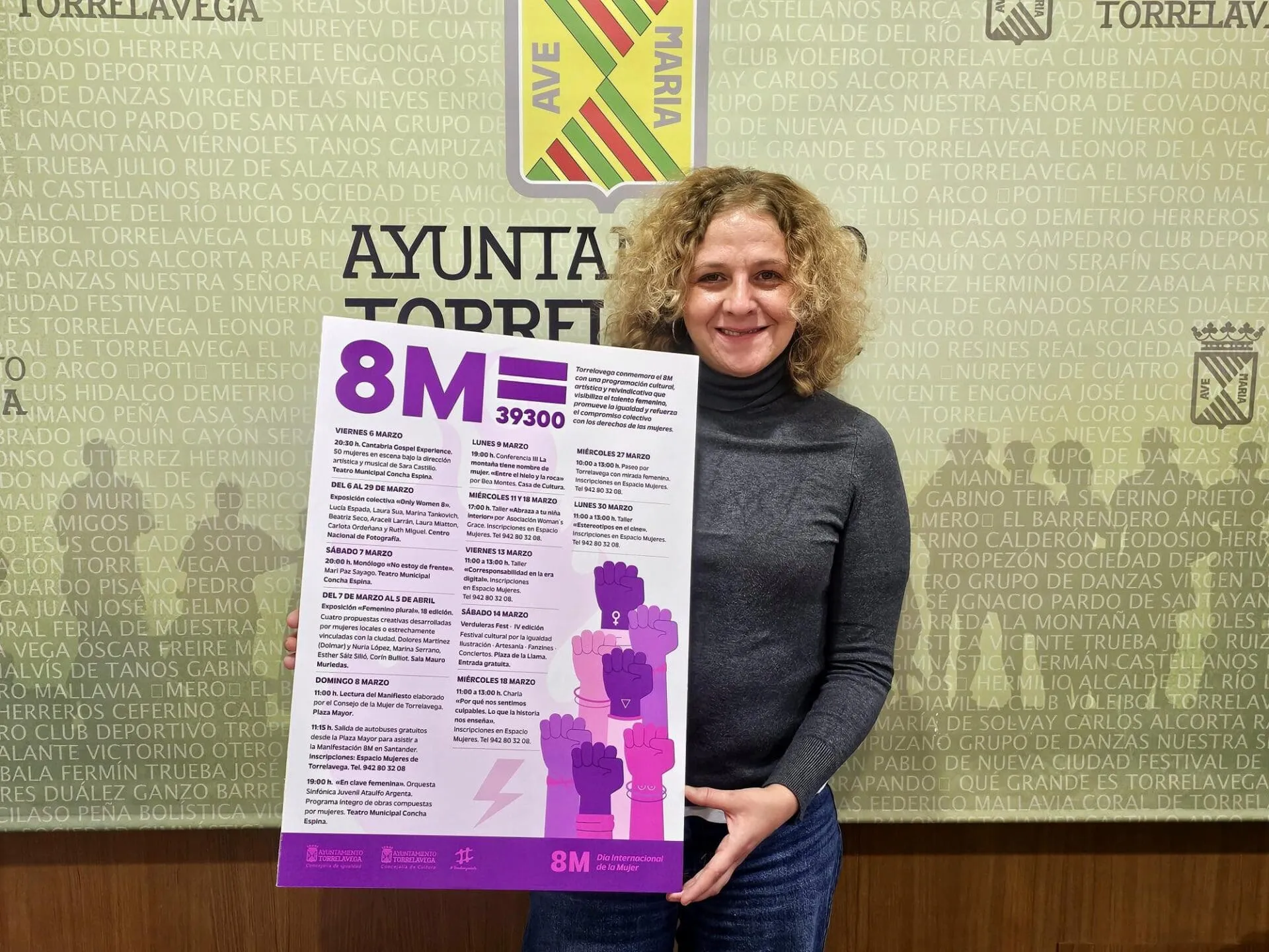 Torrelavega conmemora el 8M con una amplia programación