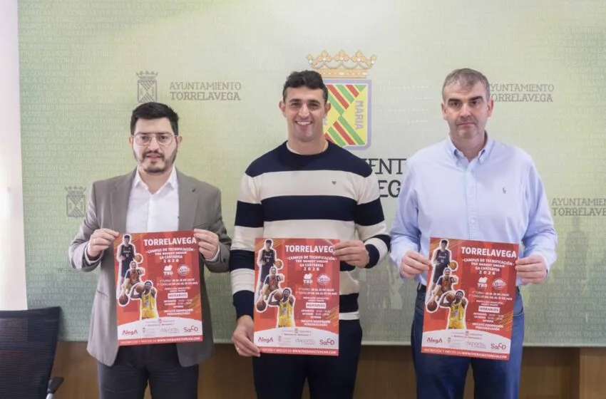Torrelavega acogerá este verano el campus de tecnificación de baloncesto “The Basket Dream. GA Cantabria”