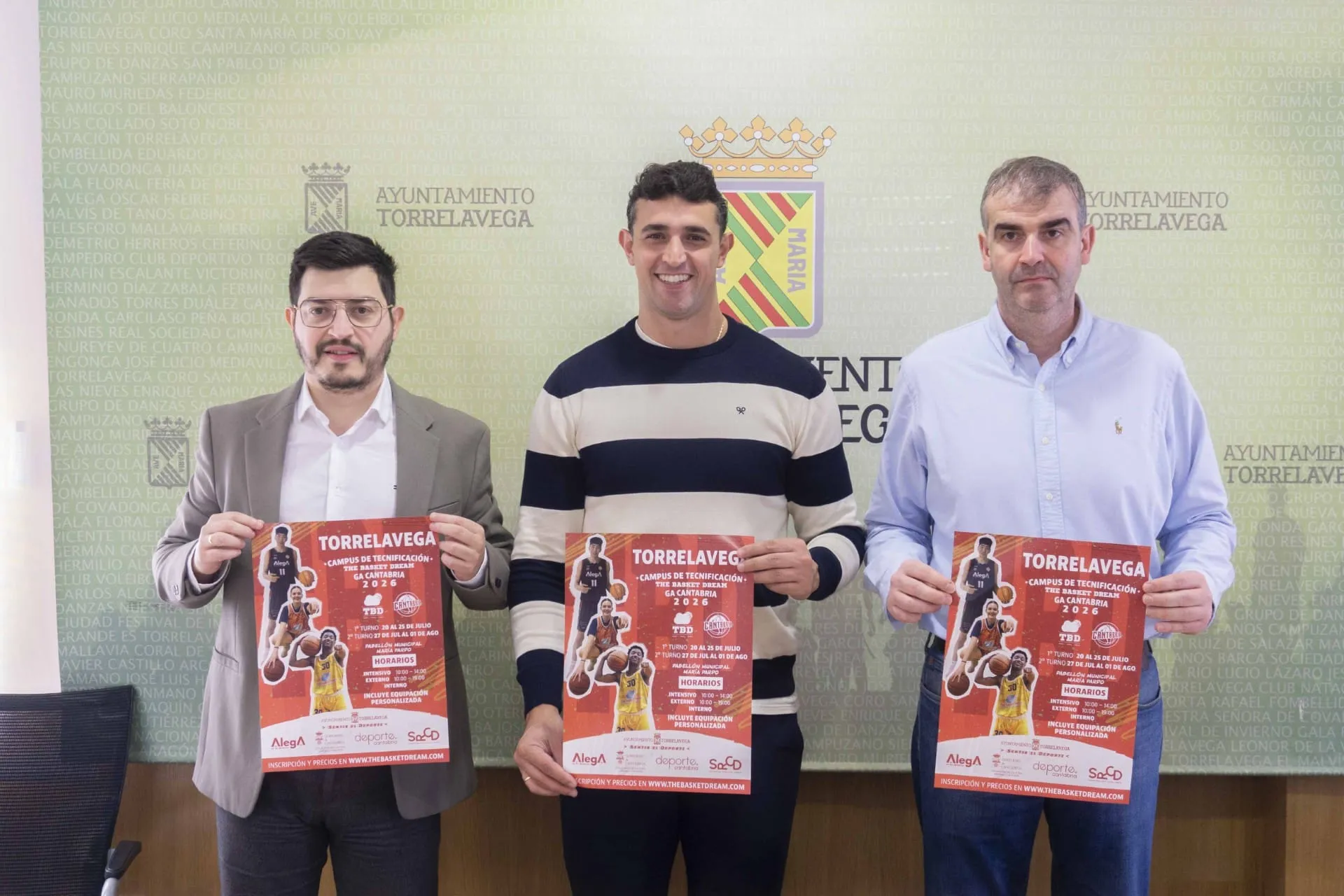 Torrelavega acogerá este verano el campus de tecnificación de baloncesto “The Basket Dream. GA Cantabria”