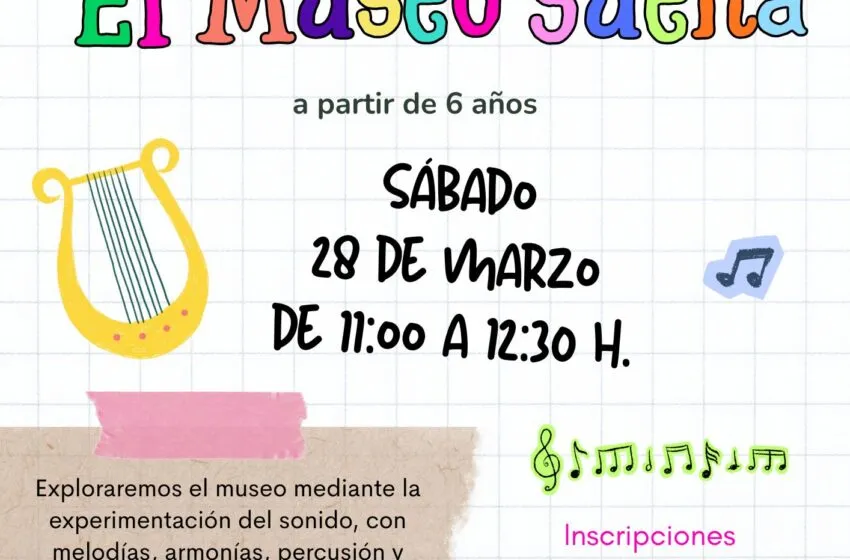 El MAS propone una nueva actividad familiar con el taller ‘El museo suena’