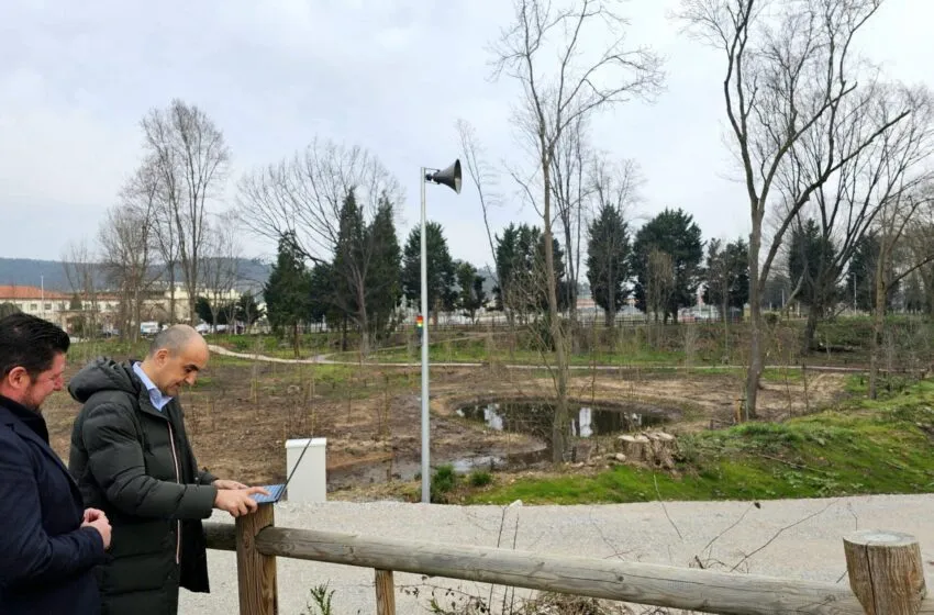  Torrelavega pone en servicio un sistema pionero de control y minimización de riesgos por inundación en el Parque de Las Tablas