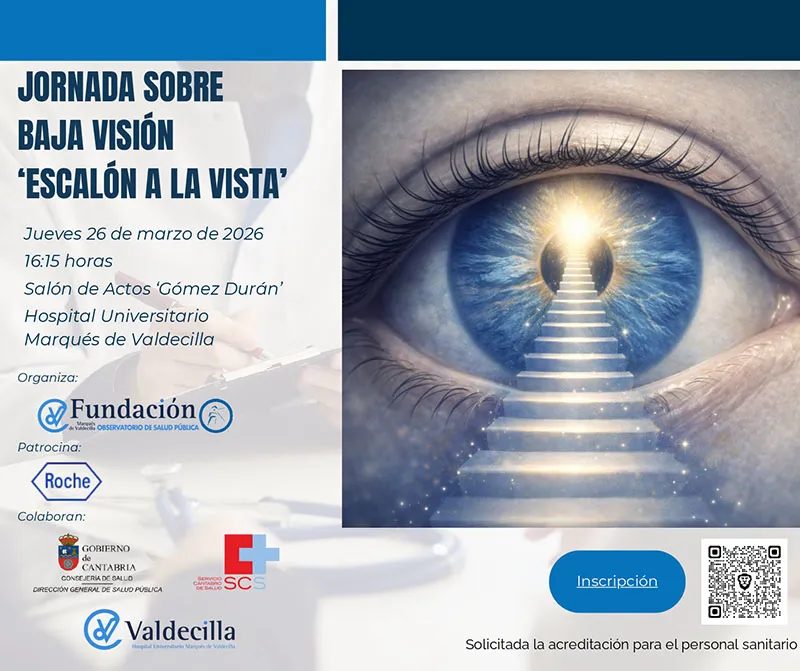 La jornada sobre Baja Visión, organizada por la Fundación Marqués de Valdecilla, visibilizará los avances y retos de las patologías visuales