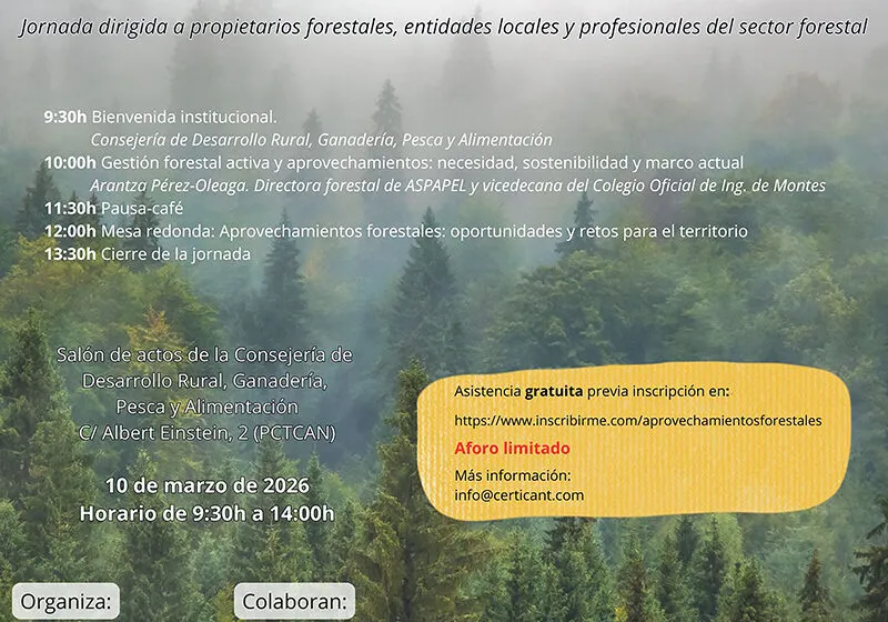  La Dirección General de Montes y Biodiversidad organiza una jornada para abordar los aprovechamientos forestales
