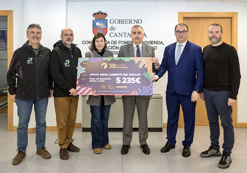  Media participa en la entrega de la recaudación de la Acción Solidaria 2025 del festival Sonórica a SEO/BirdLife