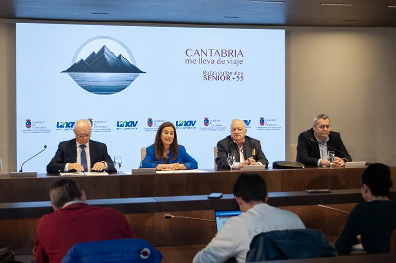 El Gobierno y la Unión Nacional de Agencias de Viaje ponen en marcha el programa ‘Rutas Culturales Senior de Cantabria’ para personas mayores de 55 años