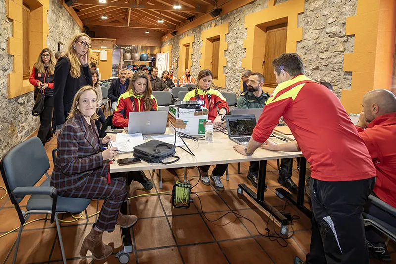  Urrutia destaca la importancia de los simulacros como herramientas para entrenar y concienciar tanto a servicios de emergencias como a la población