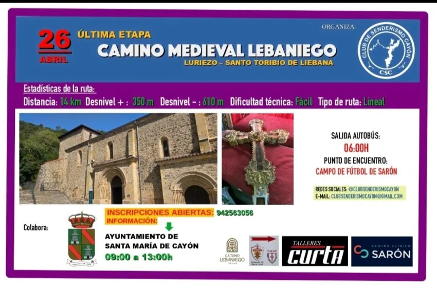 Noticias de Cantabria | El Cántabro | Camino Medieval Lebaniego 6 y última etapa. ¡¡¡Nos vamos de ruta!!! te animas