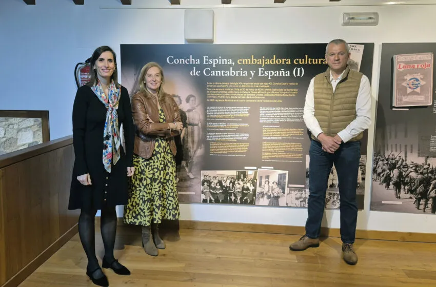 Noticias de Cantabria | El Cántabro | Mazcuerras abre la itinerancia de la exposición sobre Concha Espina: cultura y memoria en la Casa Gótica