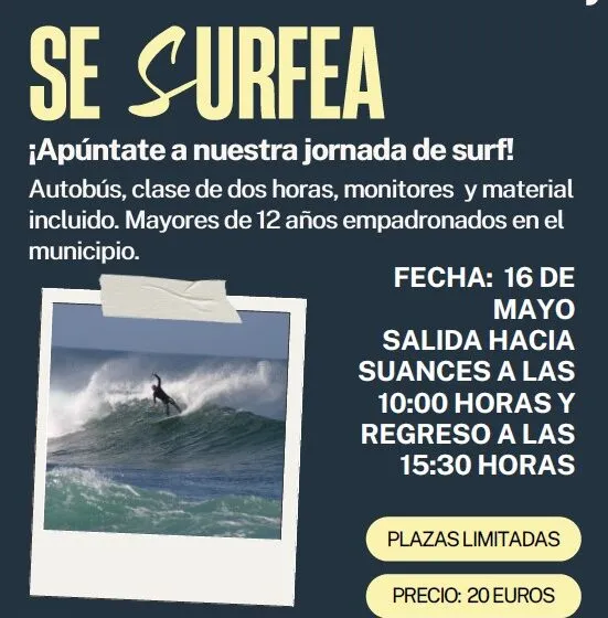 Noticias de Cantabria | El Cántabro | ¡EN LA CASA JOVEN SE SURFEA, Apúntate a nuestra jornada de surf!