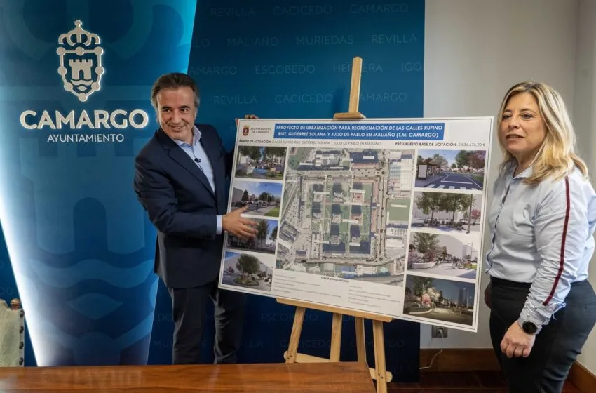 Noticias de Cantabria | El Cántabro | Camargo se adelanta al cubrimiento de las vías en Maliaño con una inversión de 2,8 millones que transformará las calles de los 5.000 vecinos de Cros
