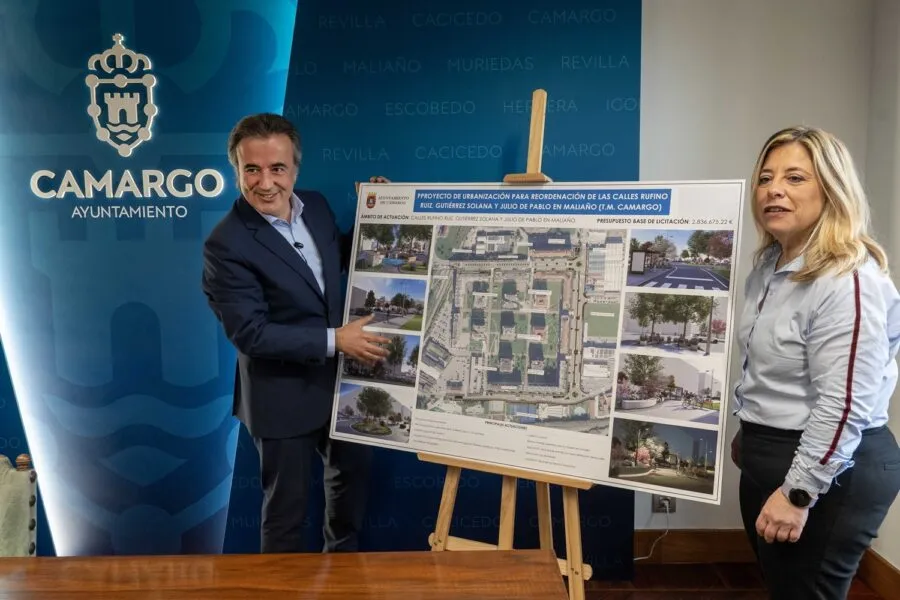 Noticias de Cantabria | El Cántabro | Camargo se adelanta al cubrimiento de las vías en Maliaño con una inversión de 2,8 millones que transformará las calles de los 5.000 vecinos de Cros