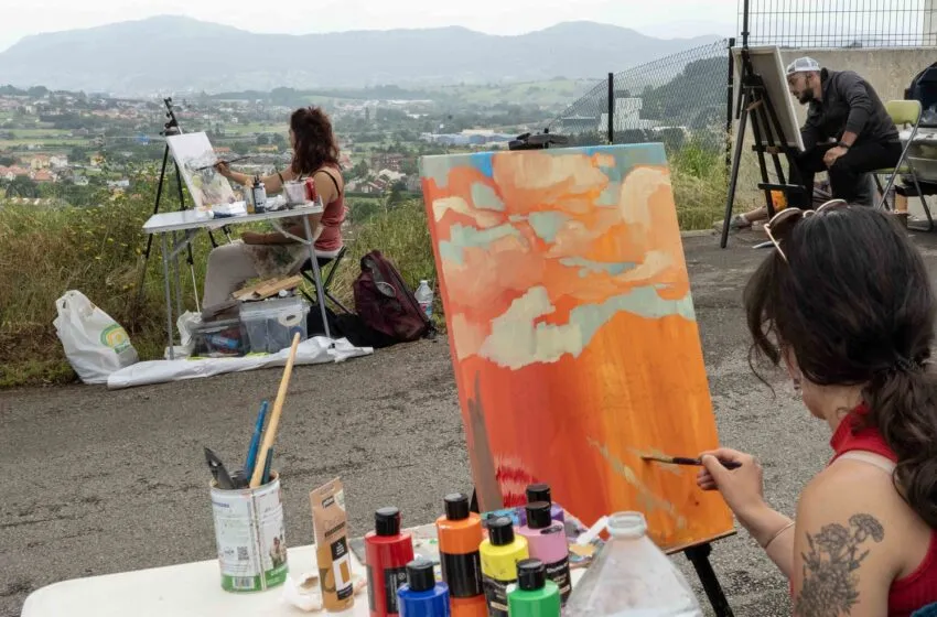 Noticias de Cantabria | El Cántabro | El Ayuntamiento de Camargo presenta una retrospectiva con las obras ganadoras del Concurso de Pintura Rápida de los últimos 15 años