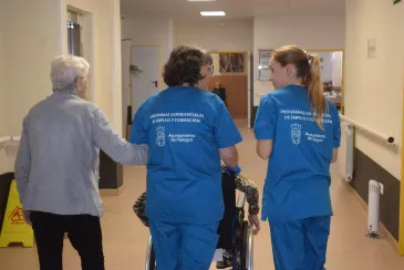  Alumnas del Programa experiencial de empleo y formación ‘La Vidriera’ ponen en práctica los conocimientos adquiridos en el aula en 4 residencias de mayores