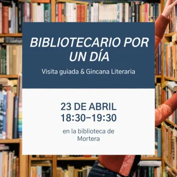  Mortera invita a sus vecinos más jóvenes a convertirse este jueves en bibliotecarios por un día