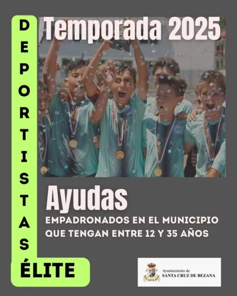 Noticias de Cantabria | El Cántabro | Abierto el plazo para las ayudas a los deportistas de élite de Santa Cruz de Bezana