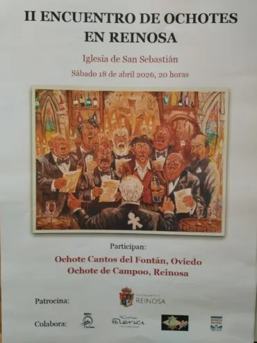 Reinosa celebra su II Encuentro de Ochotes con agrupaciones invitadas