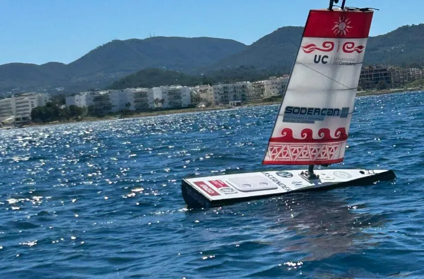  El velero autónomo del equipo ‘Vaucan’ de la UC gana la regata preparatoria de la Micro Ruta de la Sal