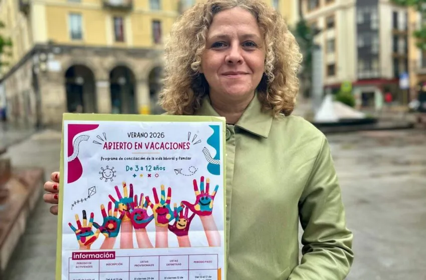  Torrelavega presenta el programa de conciliación “Abierto en Vacaciones Verano 2026”