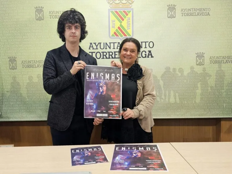 Noticias de Cantabria | El Cántabro | El Teatro Municipal Concha Espina acogerá el espectáculo “Enigmas” el próximo 10 de mayo