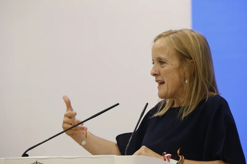 La consejera de Presidencia, Isabel Urrutia (Foto: Lara Revilla)