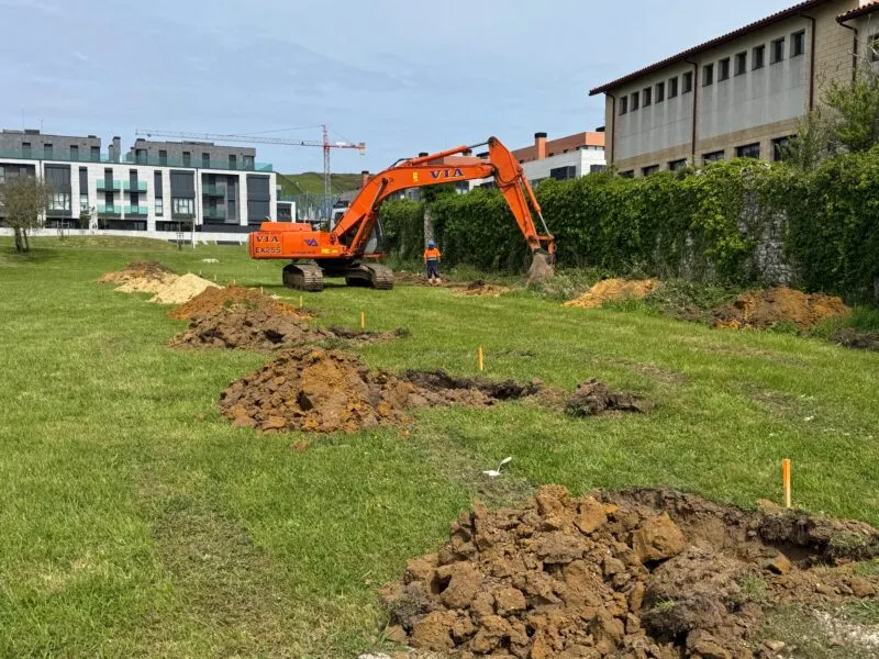 Noticias de Cantabria | El Cántabro | Comienza la construcción de un aparcamiento verde en San Juan de la Canal