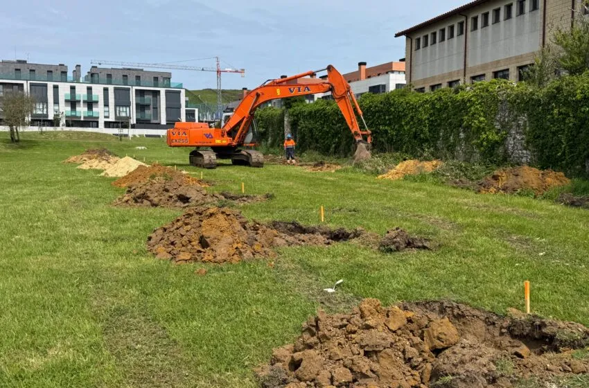 Noticias de Cantabria | El Cántabro | Comienza la construcción de un aparcamiento verde en San Juan de la Canal