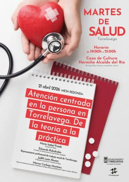 Noticias de Cantabria | El Cántabro | El ciclo “Martes de Salud” aborda este 21 de abril la atención centrada en la persona en Torrelavega