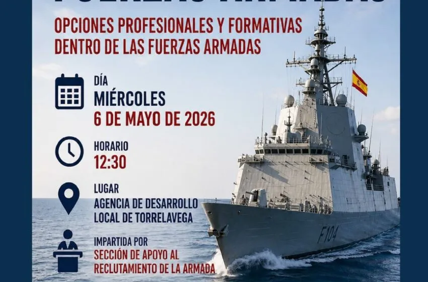 Noticias de Cantabria | El Cántabro | Charla informativa sobre las Fuerzas Armadas en las instalaciones del CPIT-Naves Nido