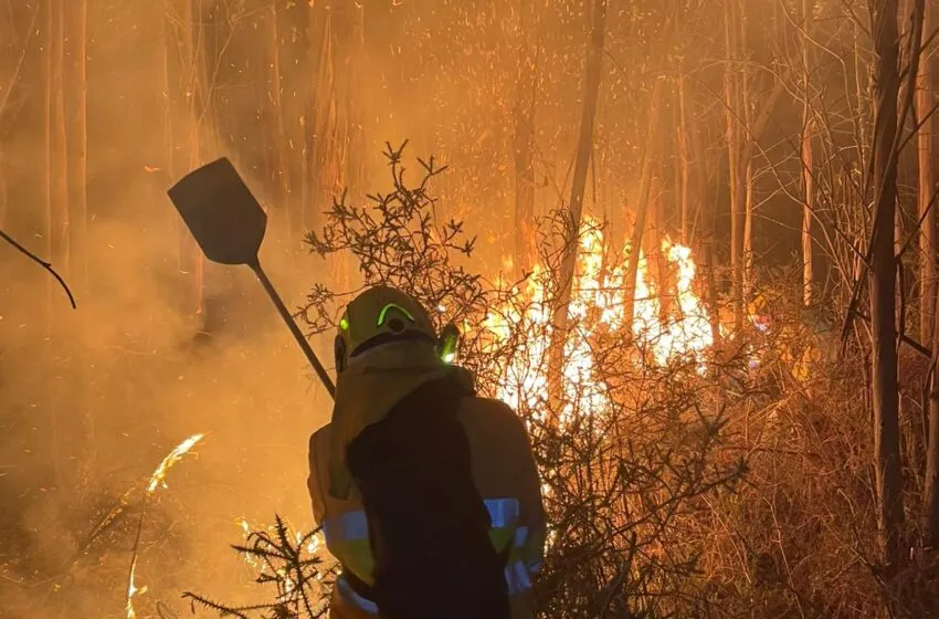  Cantabria tiene 5 incendios forestales activos y otros 5 controlados
