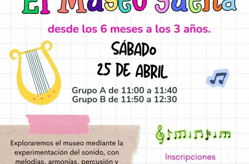 Noticias de Cantabria | El Cántabro | El MAS abre sus puertas a niños de 0 a 3 años con la experiencia artística ‘El museo suena’