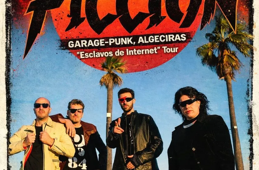 FICCIÓN irrumpe en Santander con su demoledor garage punk y presenta su nuevo disco “Esclavos de Internet”