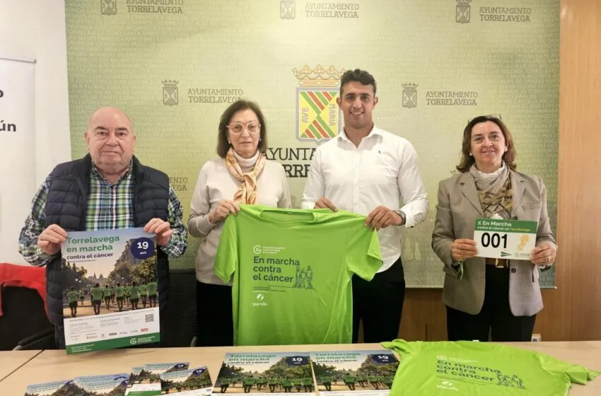  Presentada la X Marcha Contra el Cáncer de Torrelavega