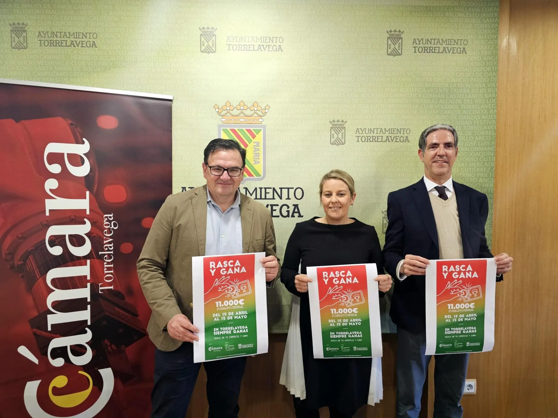 Torrelavega lanza la campaña comercial “Rasca y Gana” con 11.000 euros en premios para incentivar las compras