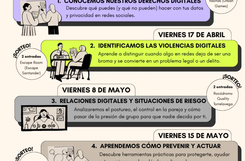  Bezana pone en marcha talleres para prevenir las violencias digitales entre los jóvenes