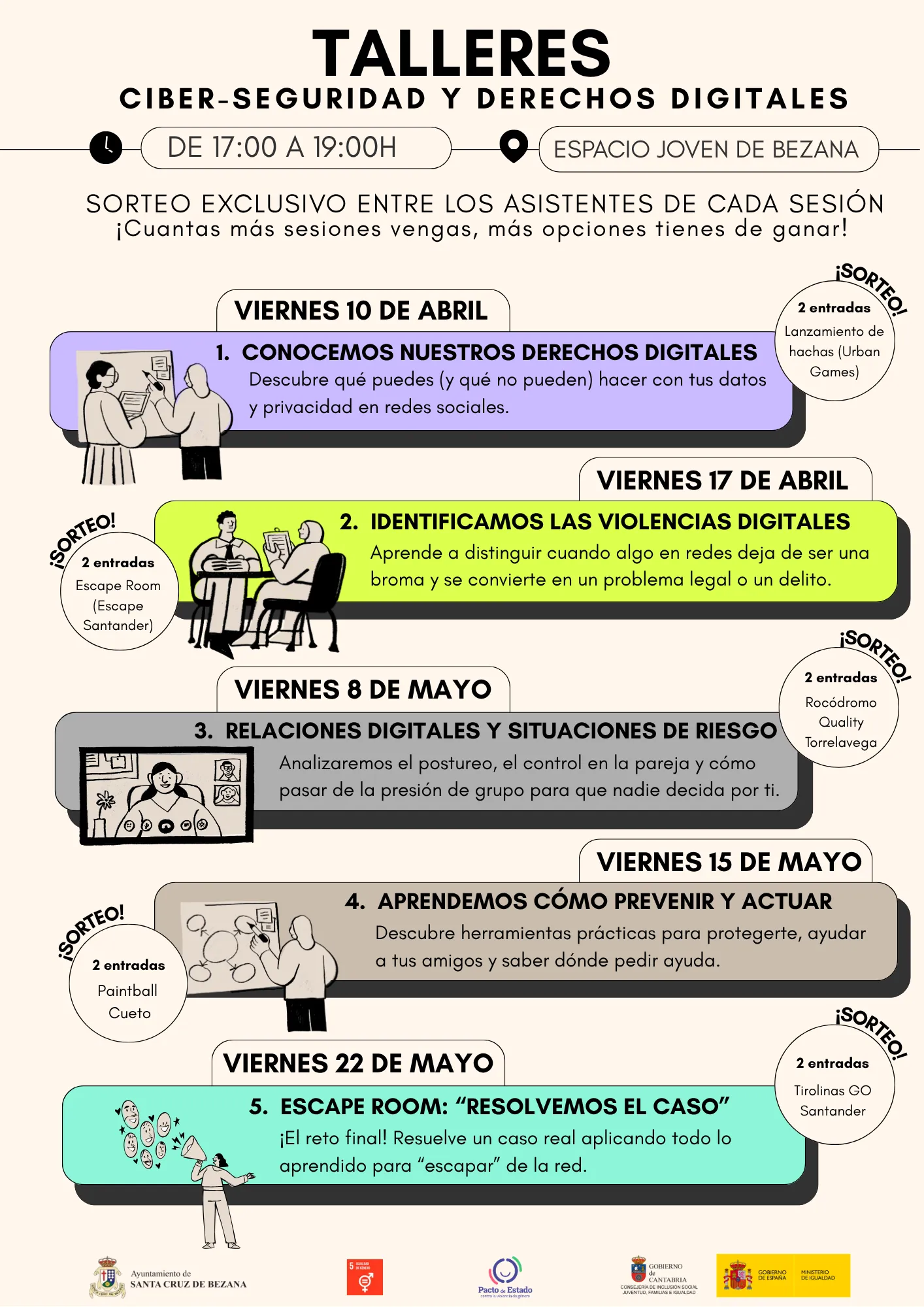 Bezana pone en marcha talleres para prevenir las violencias digitales entre los jóvenes