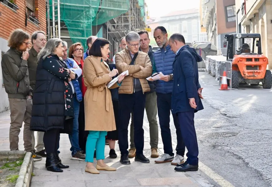 Noticias de Cantabria | El Cántabro | Avanzan a buen ritmo las obras para la reforma integral de la calle Cuesta de las Ánimas